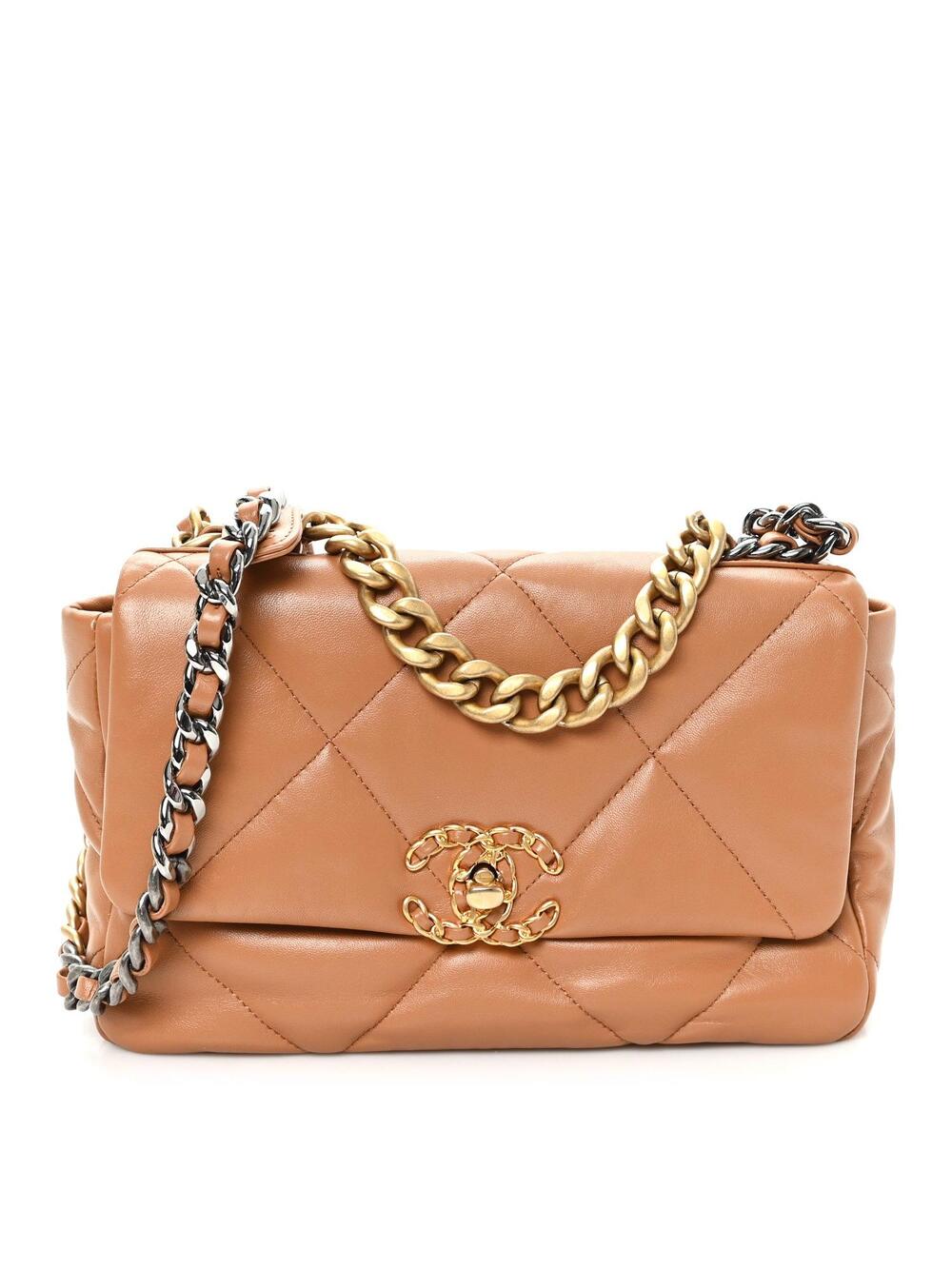 Lambskin Quilted Medium Chanel 19 Flap #367082C52B